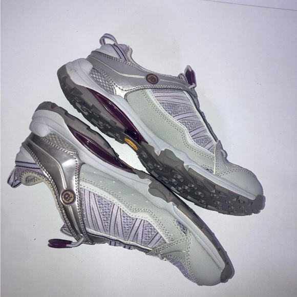 Dunham waffle stompers hiking Women's Gray silver purple Athletic Shoes 8.5 - Picture 4 of 9